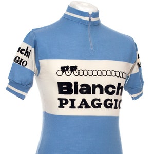 ITALIAN CYCLING JOURNAL: Bianchi Vintage Wool Jersey