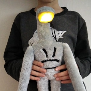 Gorgeous, really shines Light Head 14" plush monsters SCP plushie toys Gamer gift Siren head plush toy