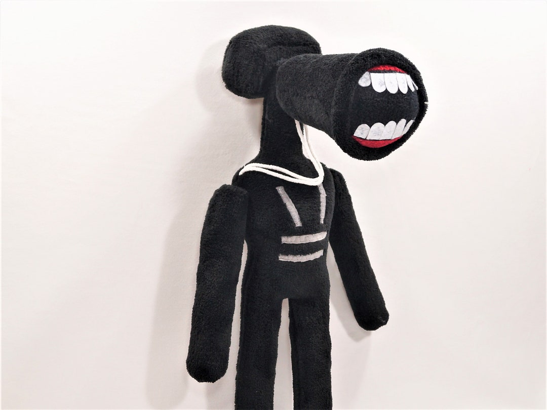 The Great Mother Megaphone Black Plush Toy 16 Monster Plush Toy Etsy