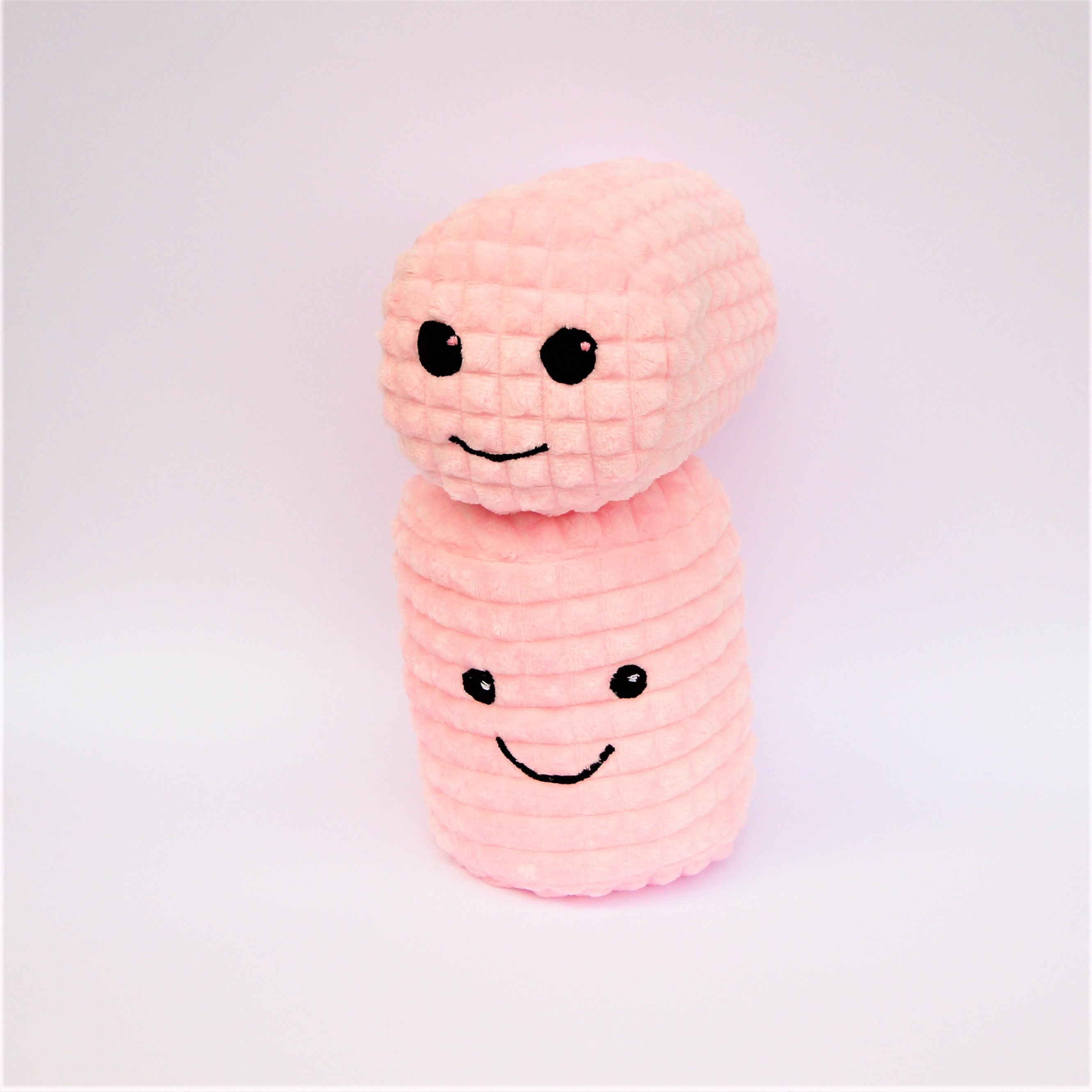Unusual Marshmallow Pink Plush Kawaii Plush Toys Etsy