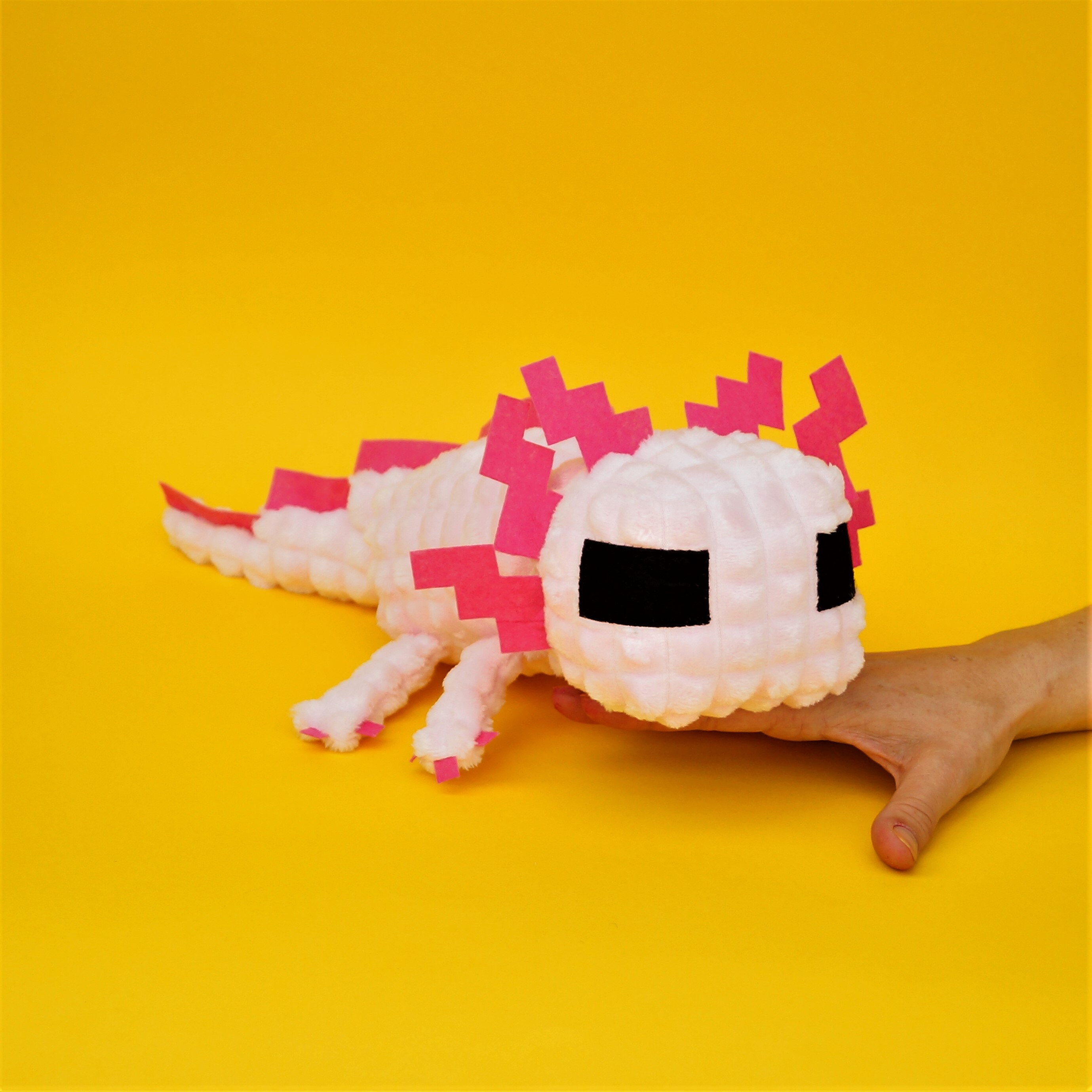 minecraft axolotl plush