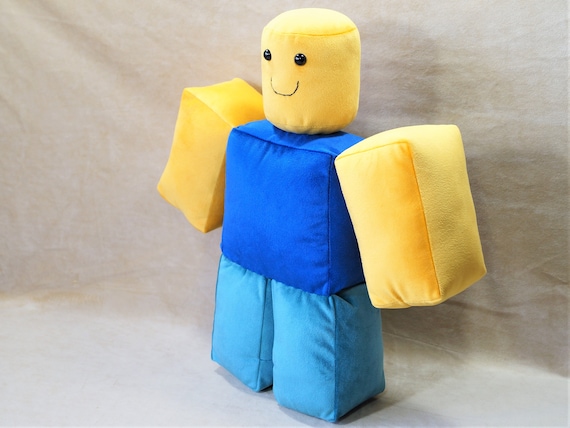 Roblox Noob Crochet Toy, Roblox Noob Plush