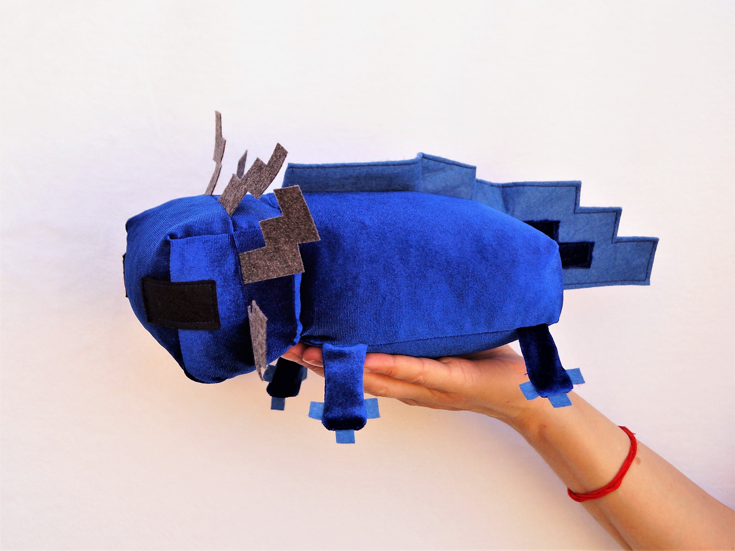blue axolotl plush minecraft blue axolotl plush minecraft