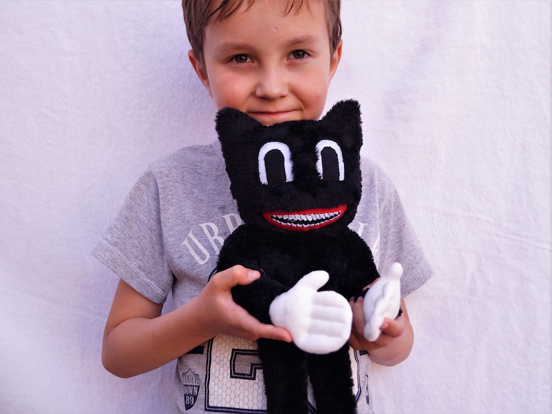 Cartoon Cat 16" plush toy Monster plush toy image 1