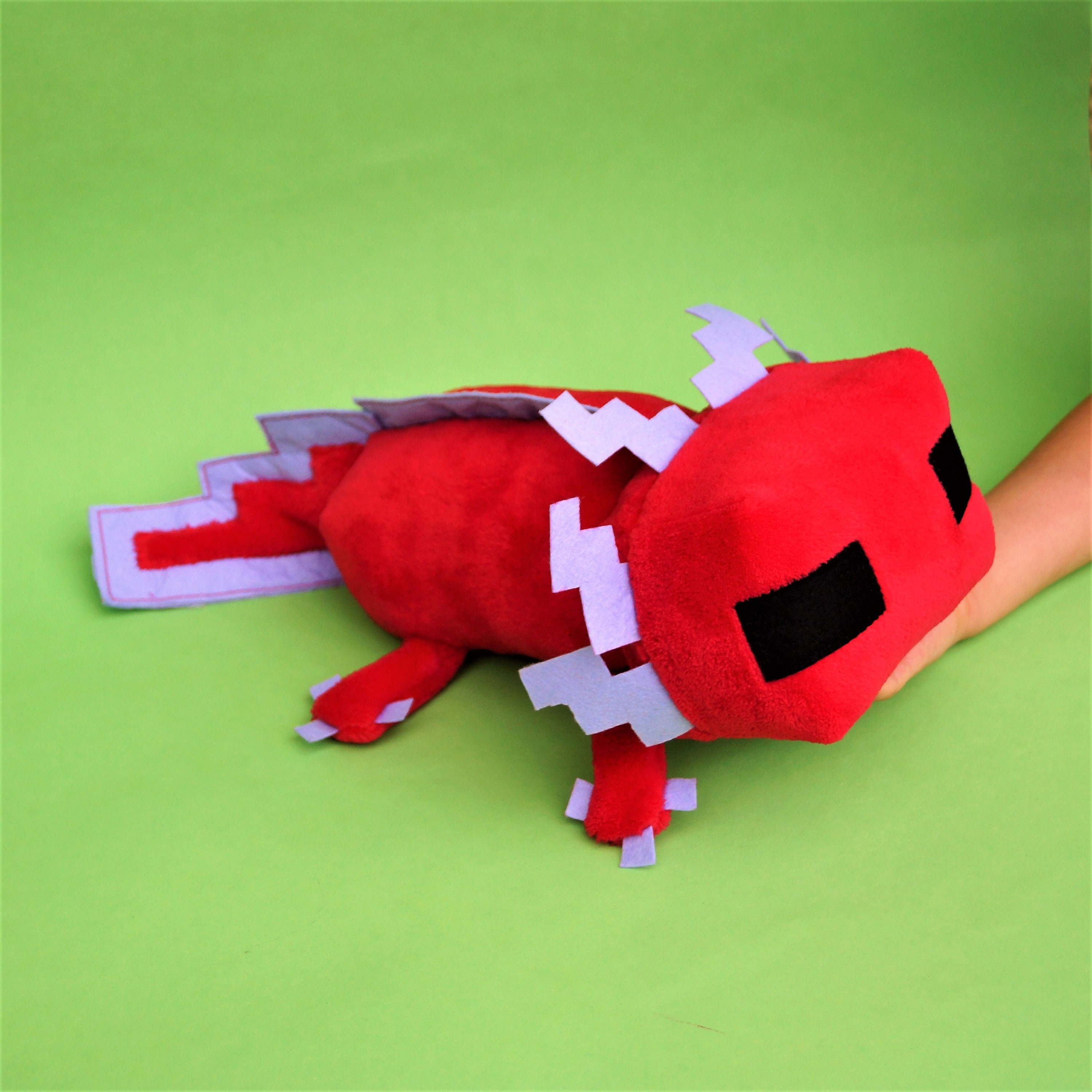 Ausgefallenes Minecraft Axolotl Plüschspiely 15 Gamer | Etsy