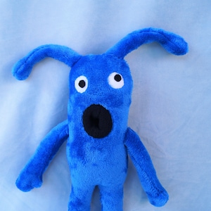 Blueman plush toy Monster plushie Blue Man