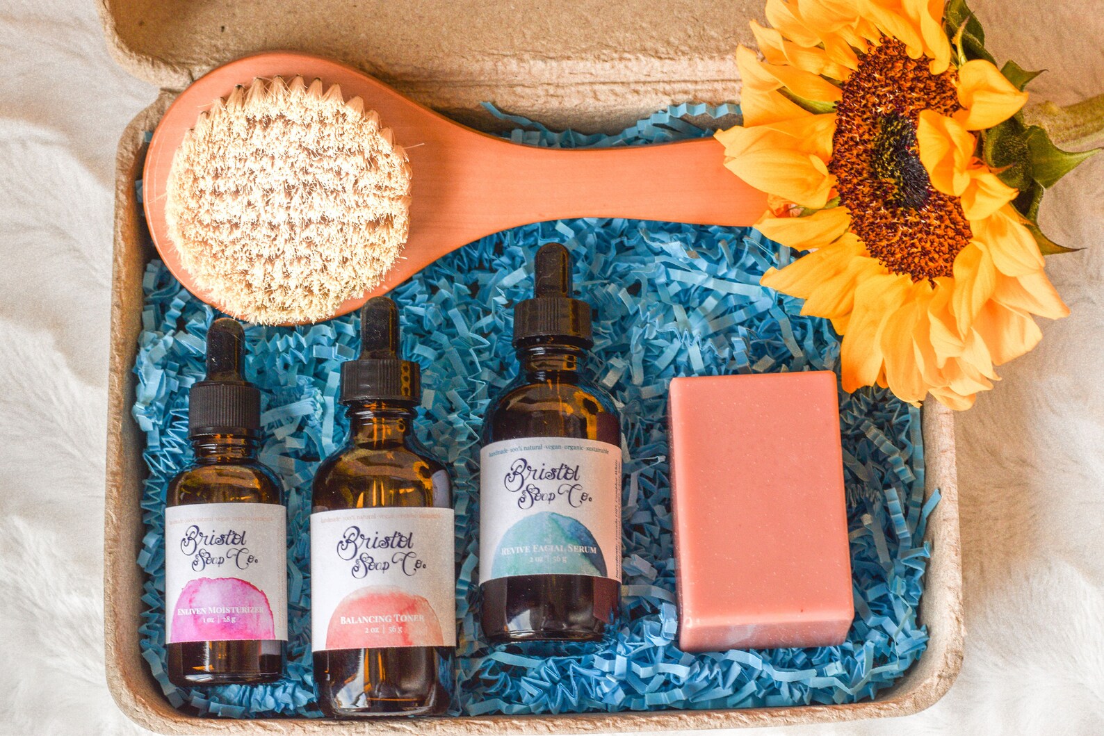 Facial Care Box Skincare Gift Set Organic Skin Care Etsy