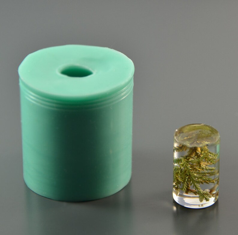 Silicone mold cylinder 5 sizes Form for making pendants Etsy