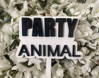 Party Animal Photo Props | Photo Booth Props | Party Photo Props | Wedding Photo Props