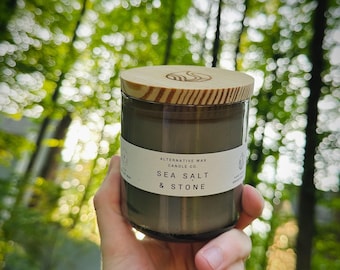 9.5oz Bubble Glass Jar | 100% Soy Wax | Handmade | Alternative Wax Candle Co.