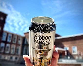 Voodoo Ranger Candle | 100% Soy Wax | Handmade in an Upcycled New Belgium Brewing Can | Alternative Wax Candle Co.