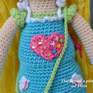 PATTERN Doll Amálka crochet pattern, amigurumi pattern, PDF image 3