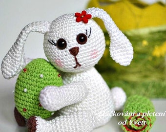 PATTERN - Easter Bunny - crochet pattern, amigurumi pattern, bunny pattern, Easter decoration, PDF