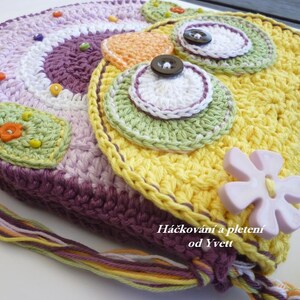 PATTERN Owl Handbag Crochet Pattern Handbag Purse PDF Etsy