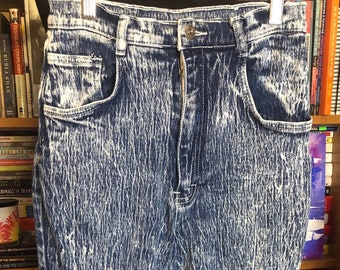 80’s Acid Washed Stretch Jeans by Filippo Totti