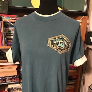 90&#39;s Gecko Hawaii Faux 2 Layer Shirt
