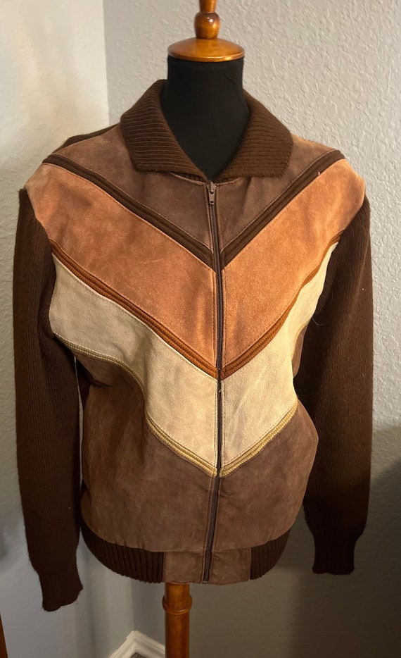 70’s/80’s Suede and Sweater Jacket by Madrigal
