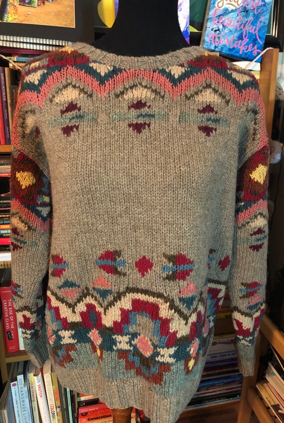 80’s/90’s Ralph Lauren Country Graphic Sweater