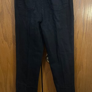 80s Forenza High Rise Black Jeans image 5