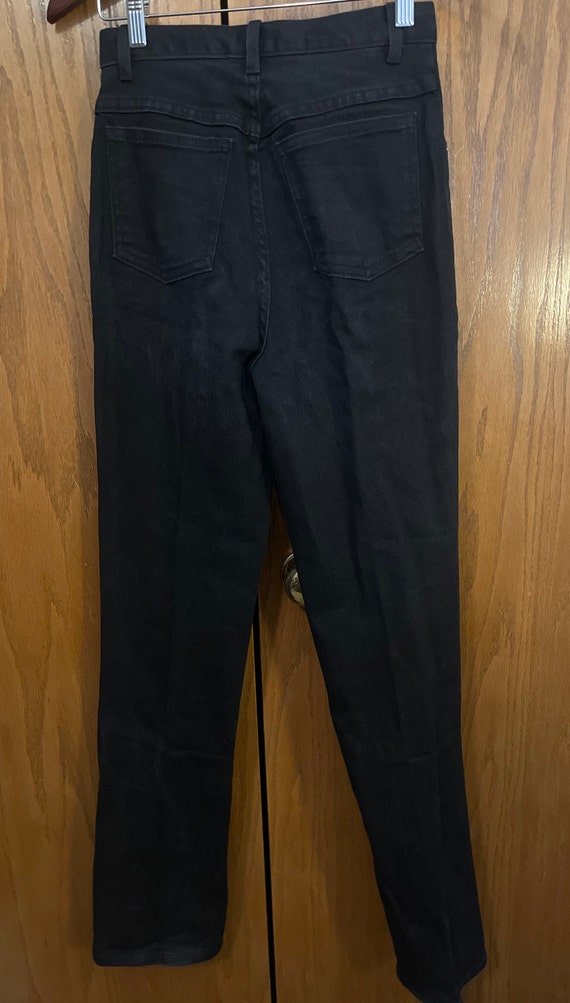 80’s Forenza High Rise Black Jeans - image 5