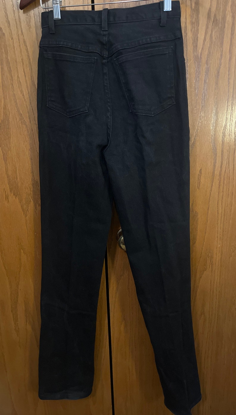 80s Forenza High Rise Black Jeans image 5