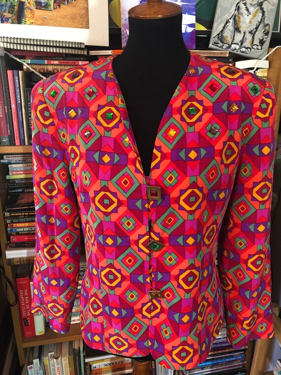 80’s Albert Nipon Silk Skirt Suit