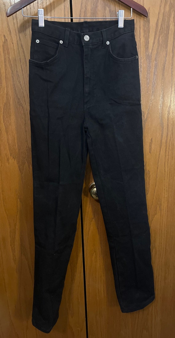 80’s Forenza High Rise Black Jeans - image 2