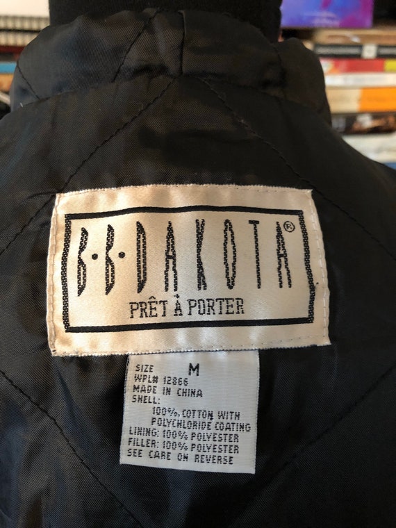 90’s Faux-Leather Duffle Jacket by B.B. Dakota - image 2
