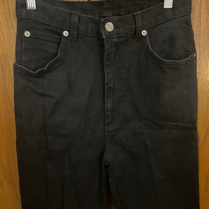 80s Forenza High Rise Black Jeans image 3