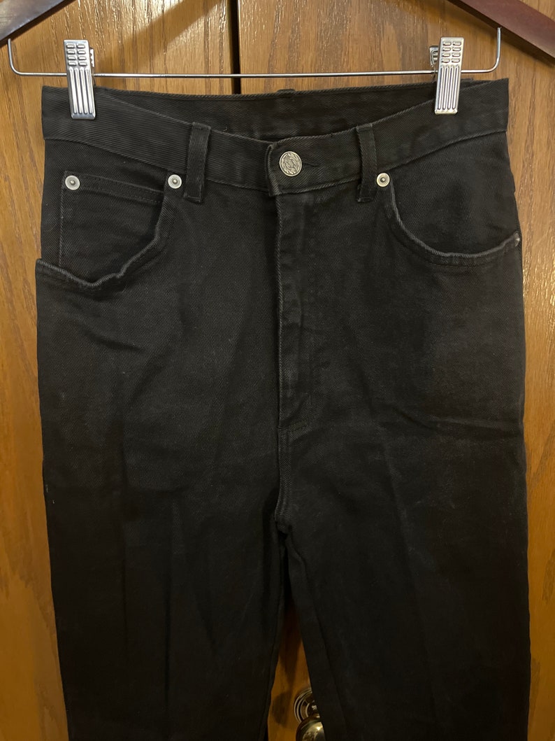 80s Forenza High Rise Black Jeans image 3