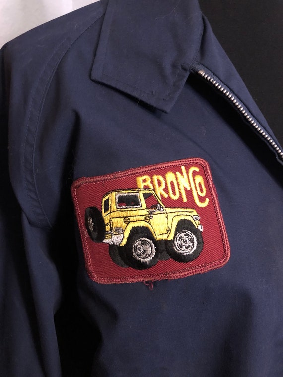 70's Sears Utility Jacket With Six Vintage Ford Patches - Etsy