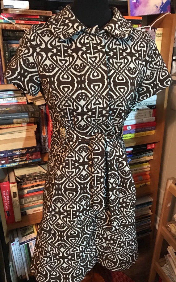 Rare 1960's Jeannene Booher for Jeunesse Belted Kn