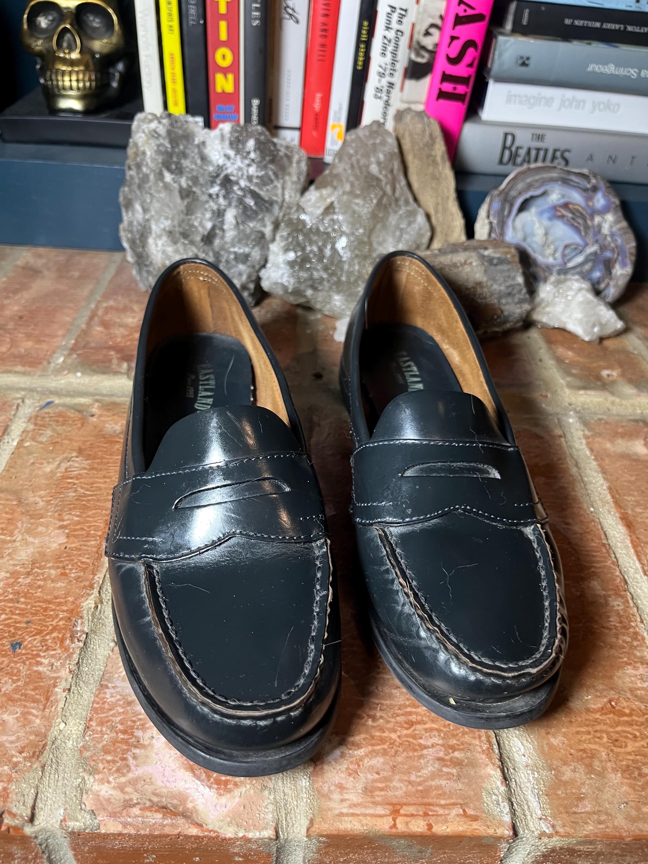 靴 80s vintage issey miyake penny loafers 1980s Penny Loafers - Etsy