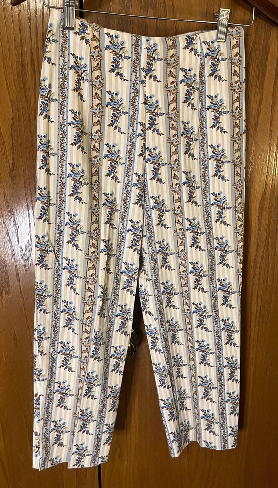 90’s Guess Floral Side Zip Pants