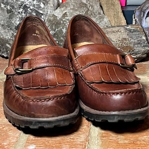 90’s Thom McAn Women&#39;s Leather Loafers