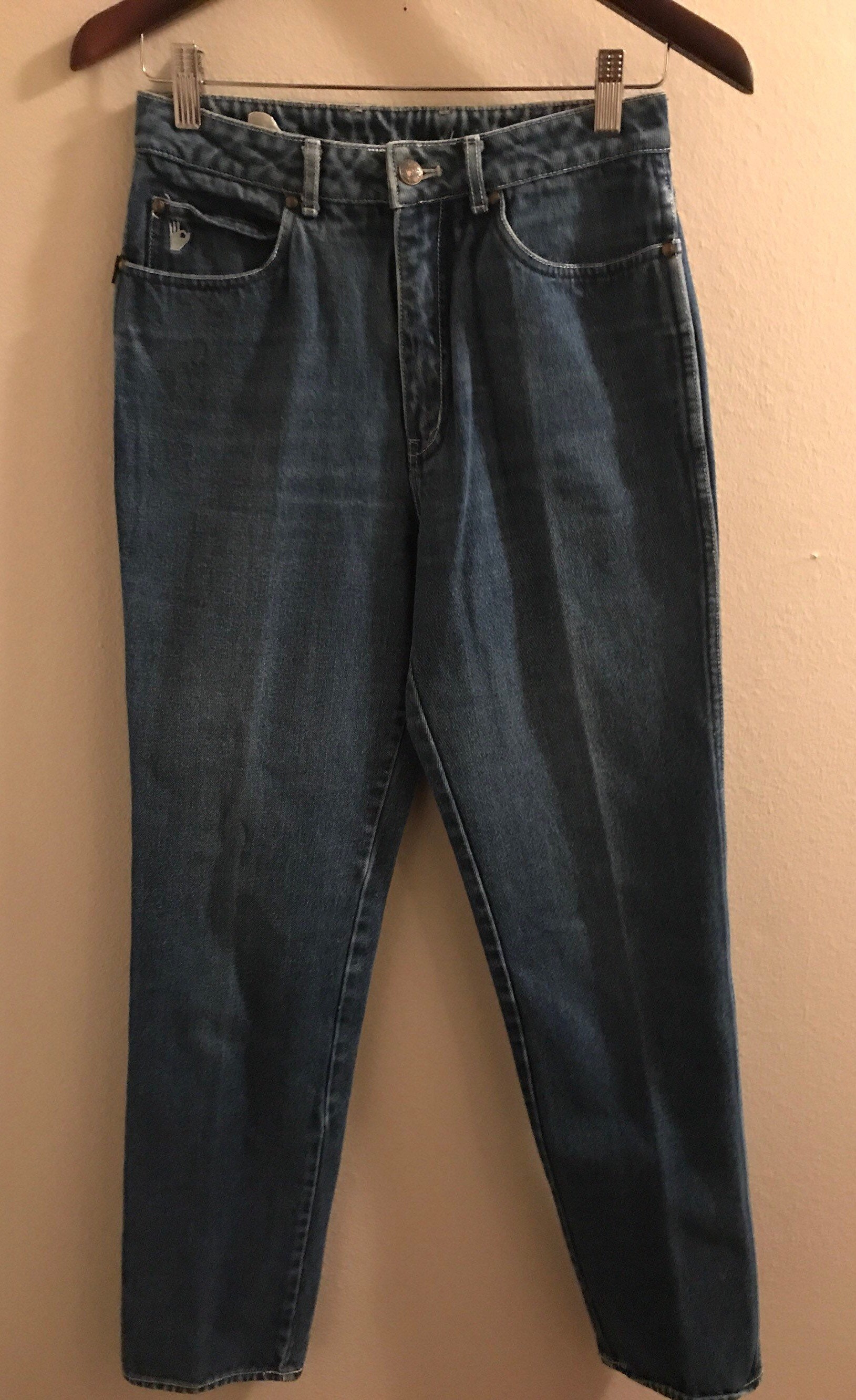 80's Women's Sasson High Waisted Jeans - Etsy