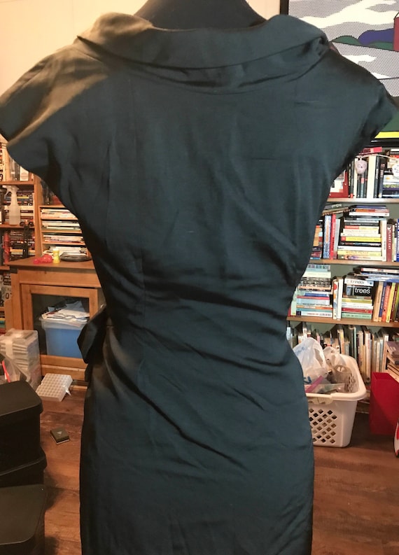 Late 1950's Adele Simpson Designer Little Black C… - image 5