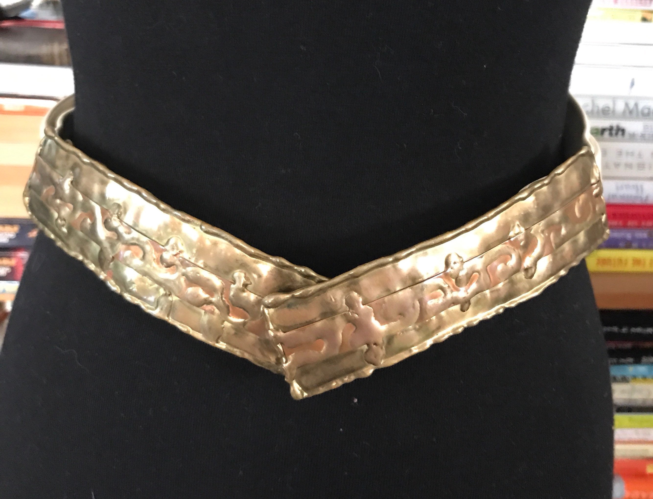 1980 Bonnie Boynton Signed Belt and Buckle 80 main image 2