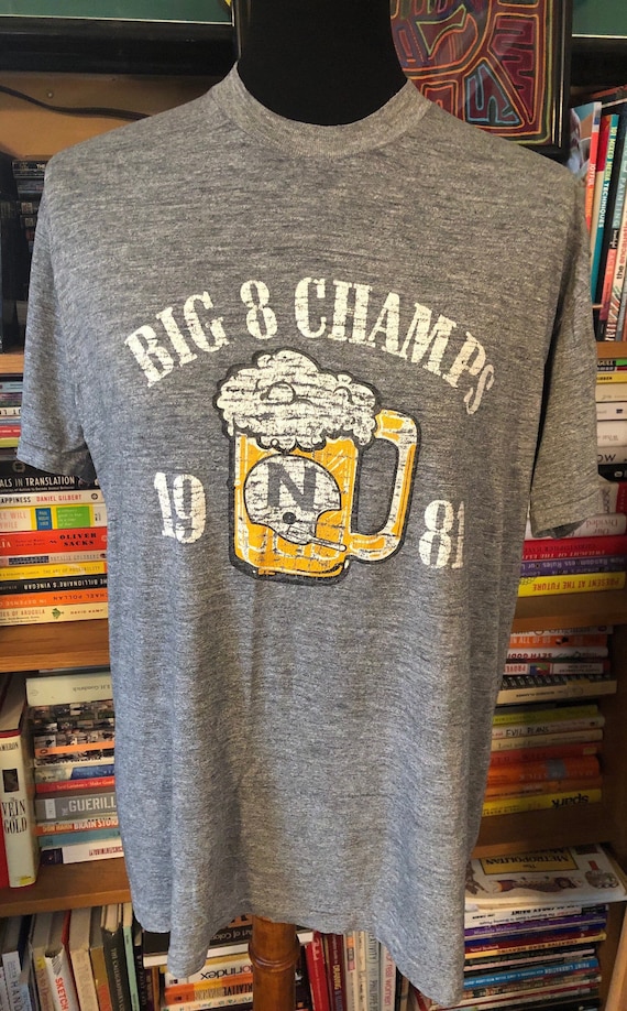 1981 Nebraska Football Big 8 Champs T-Shirt