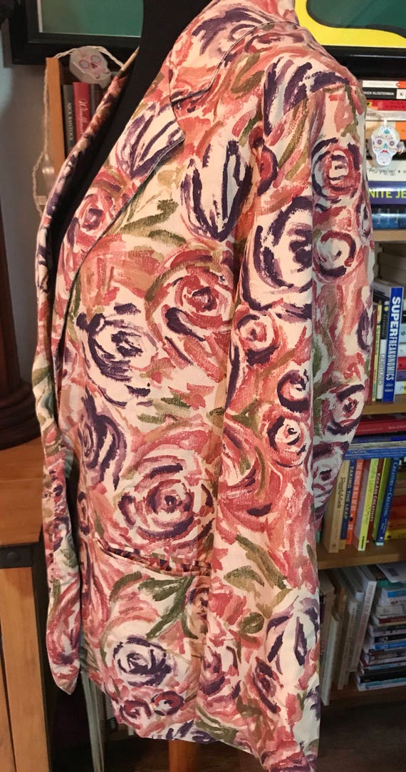 80s Toni Garment for CC Magic Unlined Rayon Jacket - image 3