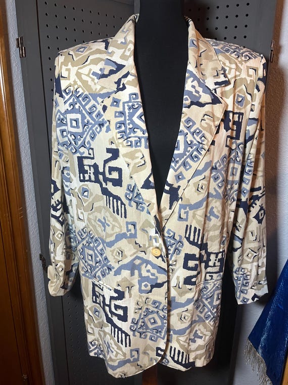 Toni Garment for C.C. Magic One Button Blazer - image 2