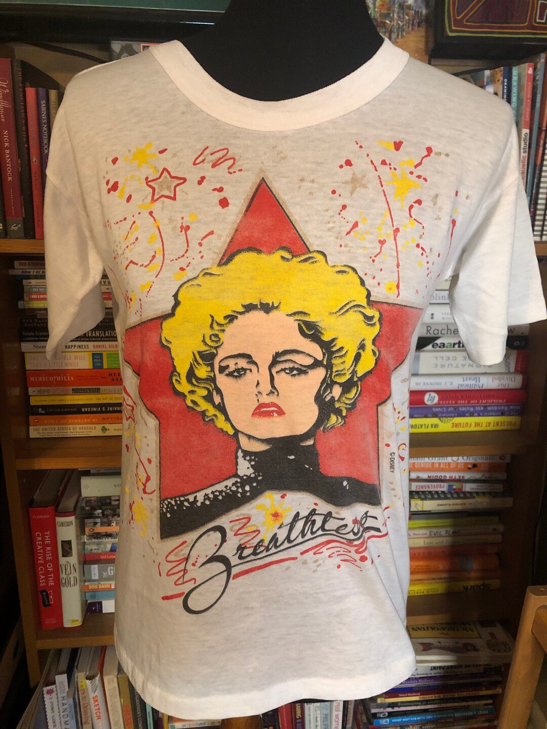 90s Madonna Breathless S/S Tee Tシャツ 90's Dick Tracy Madonna Breathless Mahoney Movie T-shirt - Etsy