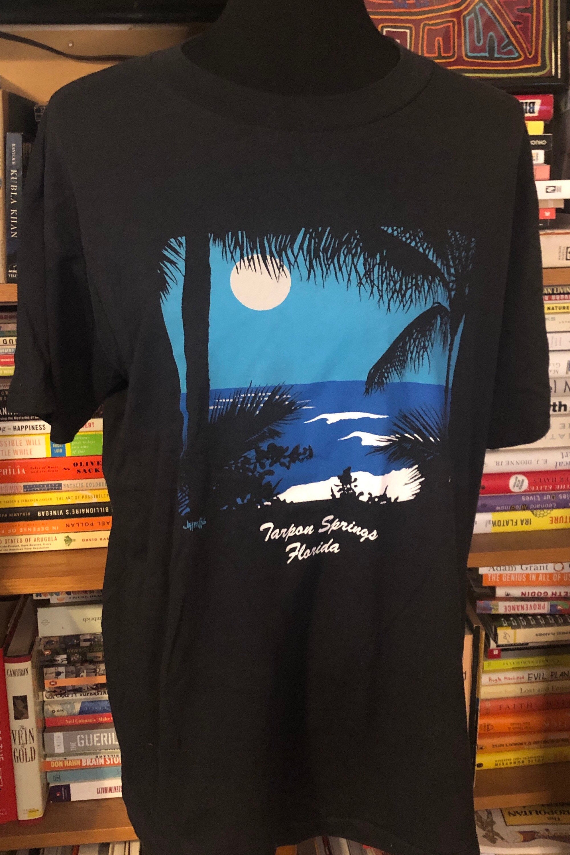 80s Tarpon Springs Florida Souvenir Shirt - Etsy