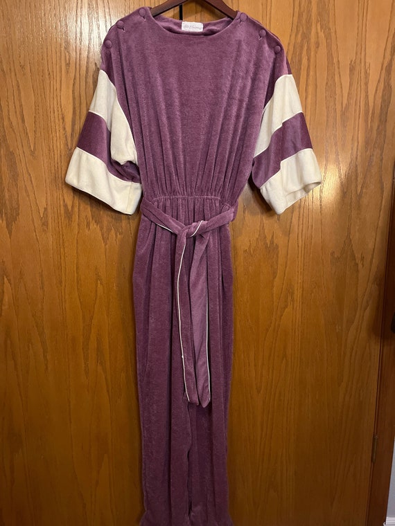 80's Polyester Jumpsuit by Miss Elaine