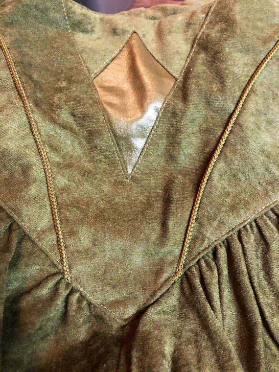 80’s Olive Green Jacket and Skirt by City Girl - … - image 7