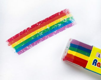 Non-Toxic Rainbow Color Face & Body Crayon LGBTQ Gay Pride