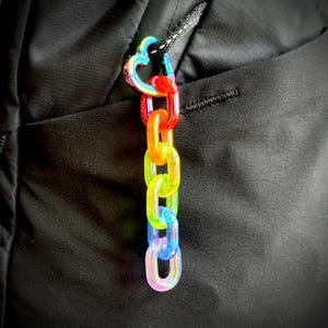 Pride Rainbow Bag Charm LGBTQ+