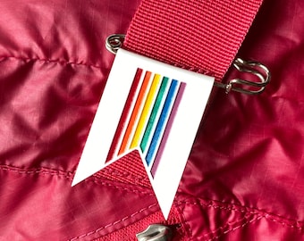 Handmade Pride Rainbow Flag Pin Badge Brooch LGBTQ
