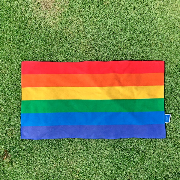 Pride Rainbow Flag Microfibra Quick Dry Sport Towel LGBTQ