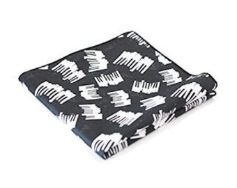 Etude Piano Pocket Square